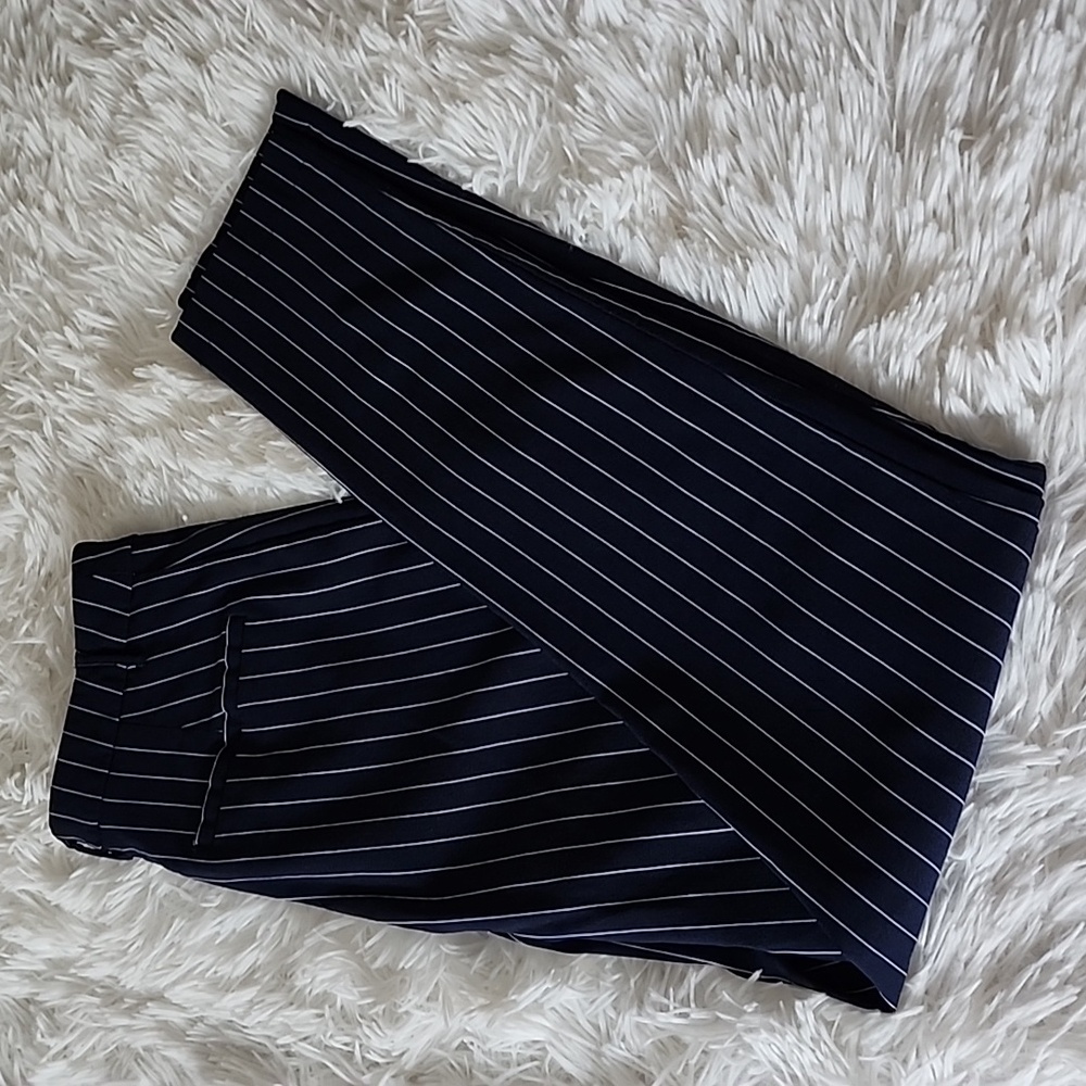 Forever 21 Navy Blue Ankle Pants